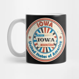 Vintage Iowa state / Retro Iowa / Iowa gift ideas / Iowa home state Mug